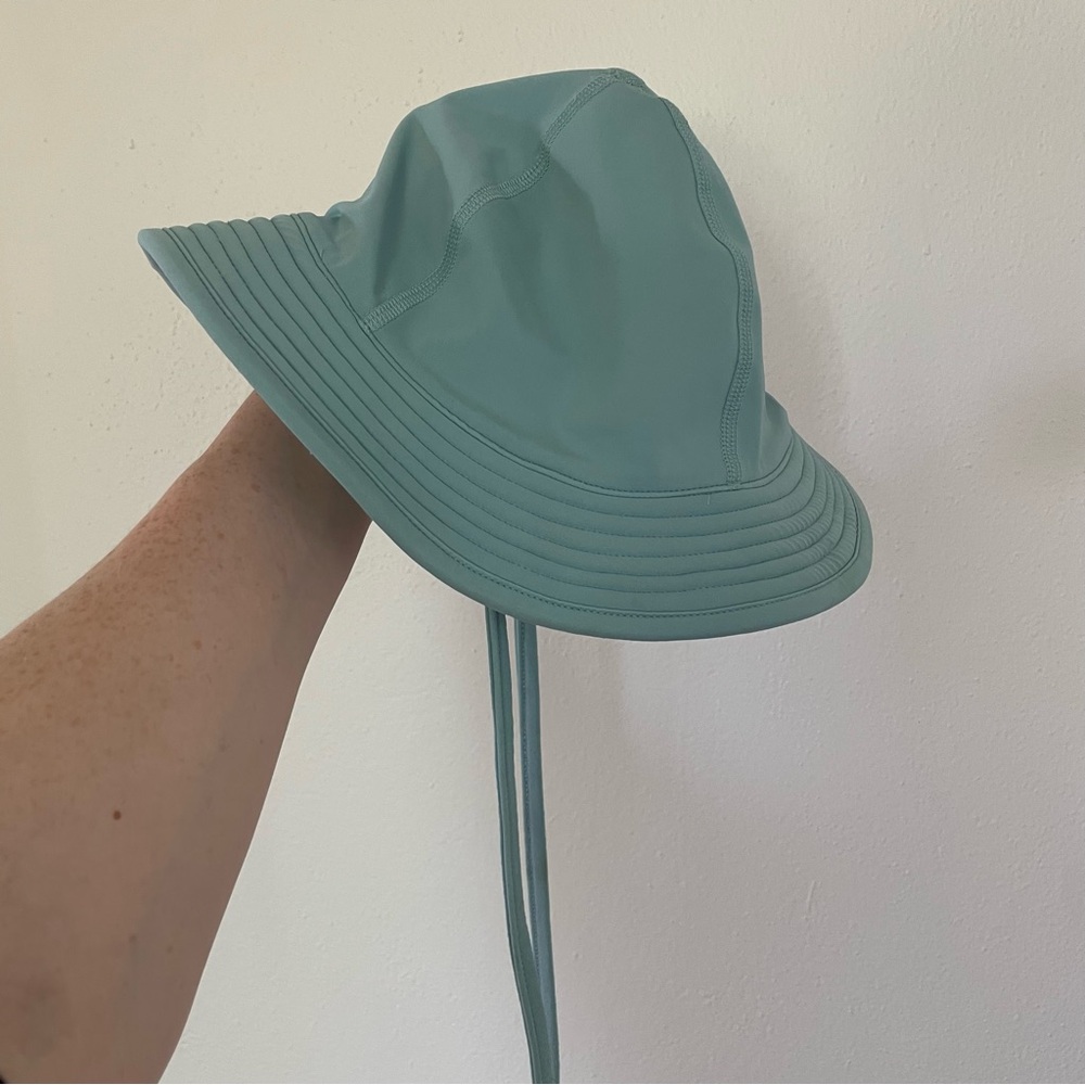 Hanna Andersson Mint Green Wide Brim Sun Hat